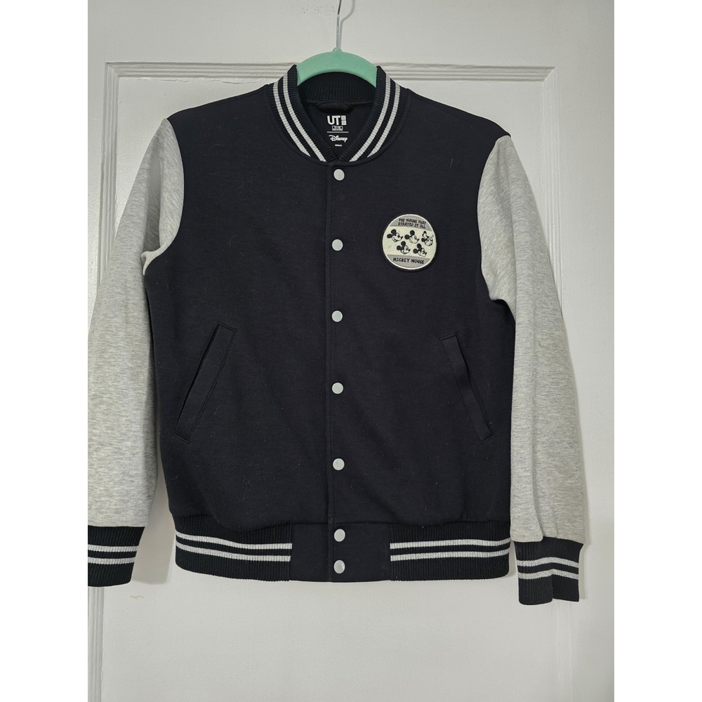 Vintage Disney Mickey Mouse Varsity Style Jacket  Youth Size‎ 11/12